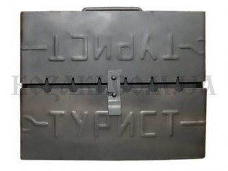 Мангал складной Турист-6 (на 6 шампуров, 320х270х185 мм, вес 6,4 кг)